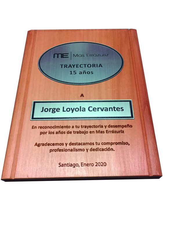 Retablo Raulí con Placas Metalex