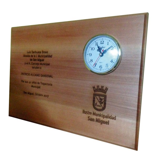 Retablo reloj 7 cms.