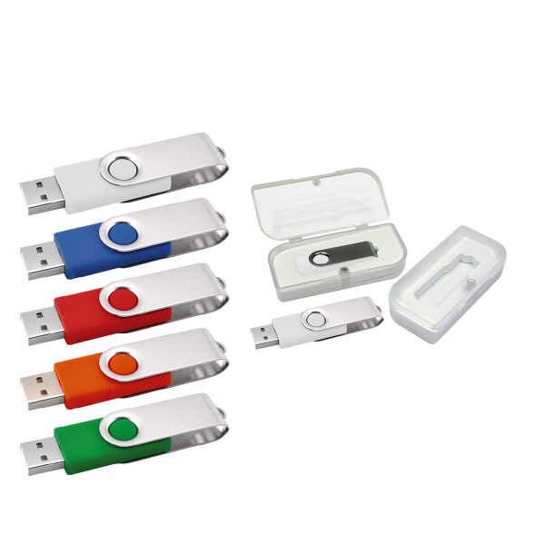USB Pendrive 2 - 4 - 8 GB con carcasa metálica