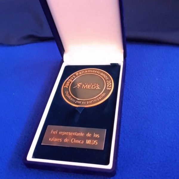 Medalla Placa Cobre - Imagen 3