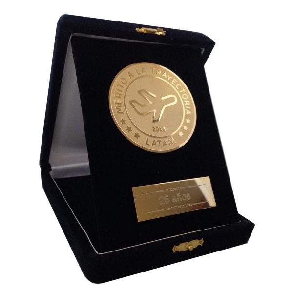 Medalla Placa Bronce