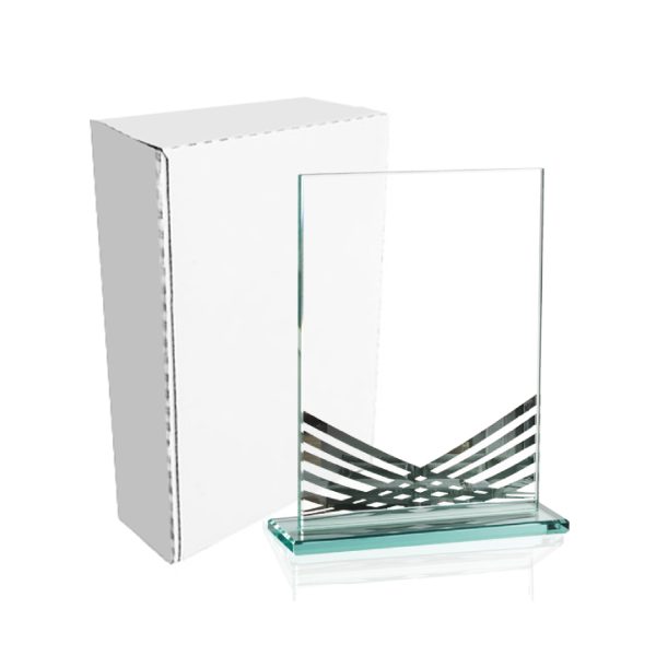 Galvano cristal Rectangular Jade 2353
