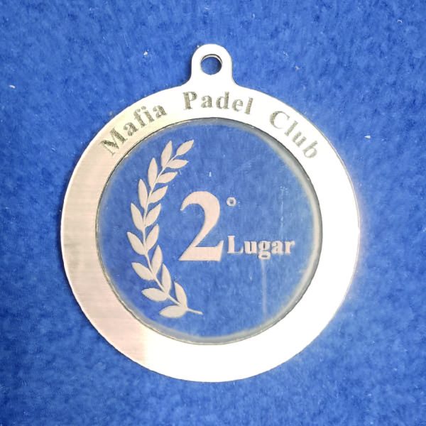 MEDALLA ACRÍLICO CLEAR - Imagen 3